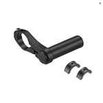 Computer & Light Bar, 70mm wide, black set 22.2mm tube, 31.8mm clamp + 25.4 & 26mm shim