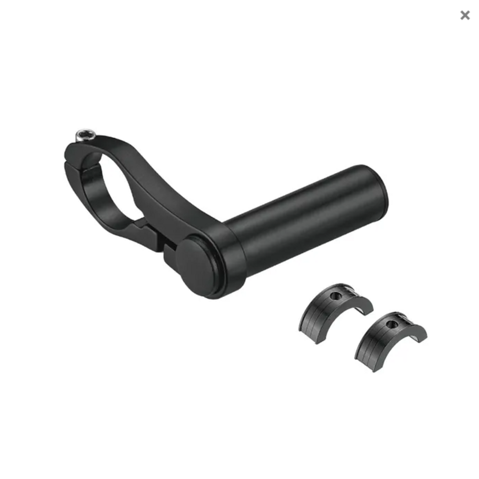 Computer & Light Bar, 70mm wide, black set 22.2mm tube, 31.8mm clamp + 25.4 & 26mm shim