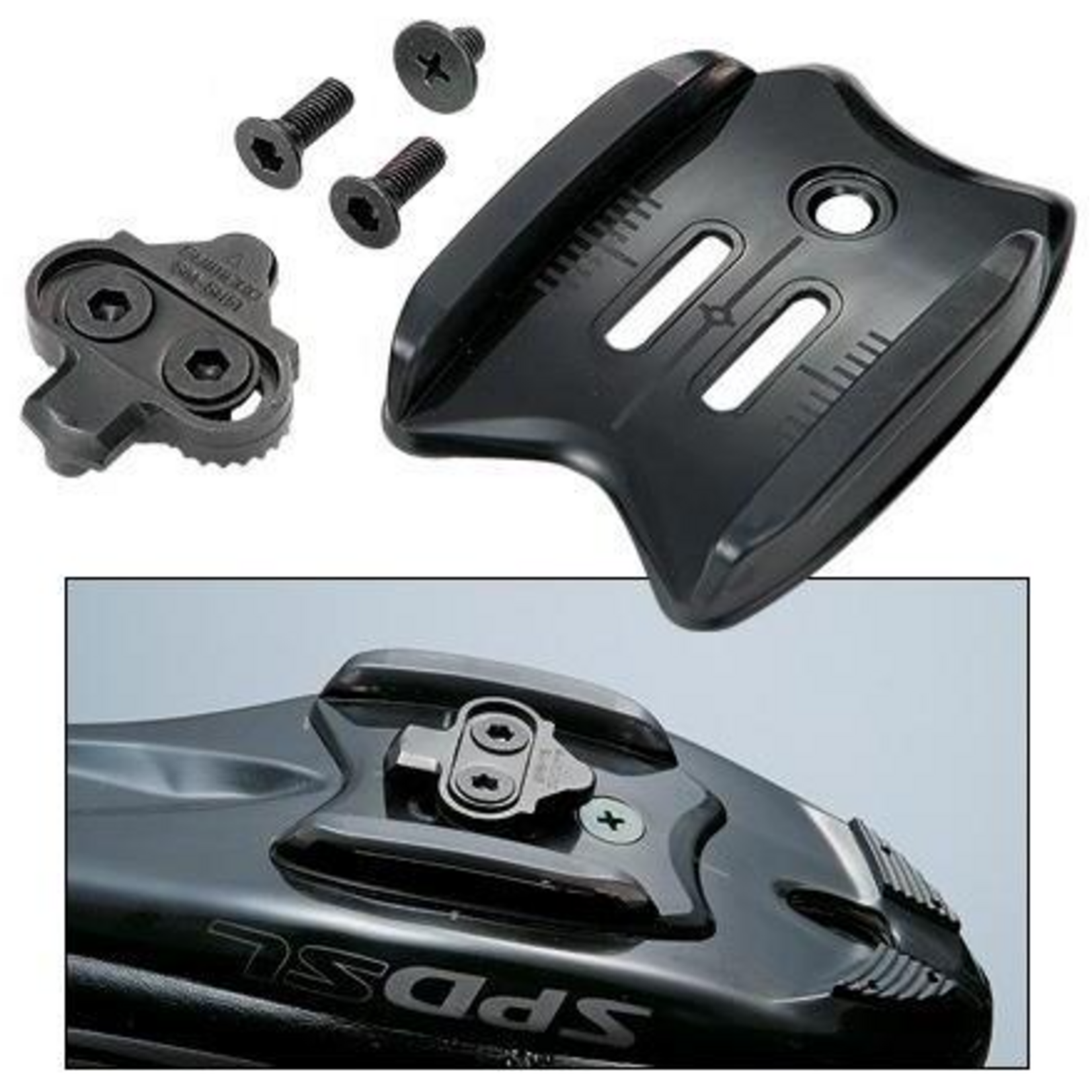 Shimano SM-SH40 PONTOON ADAPTERS ROAD OUTSOLE to SPD