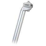 SEATPOST  25.4 x 400mm, Micro-Adjust, Alloy SILVER