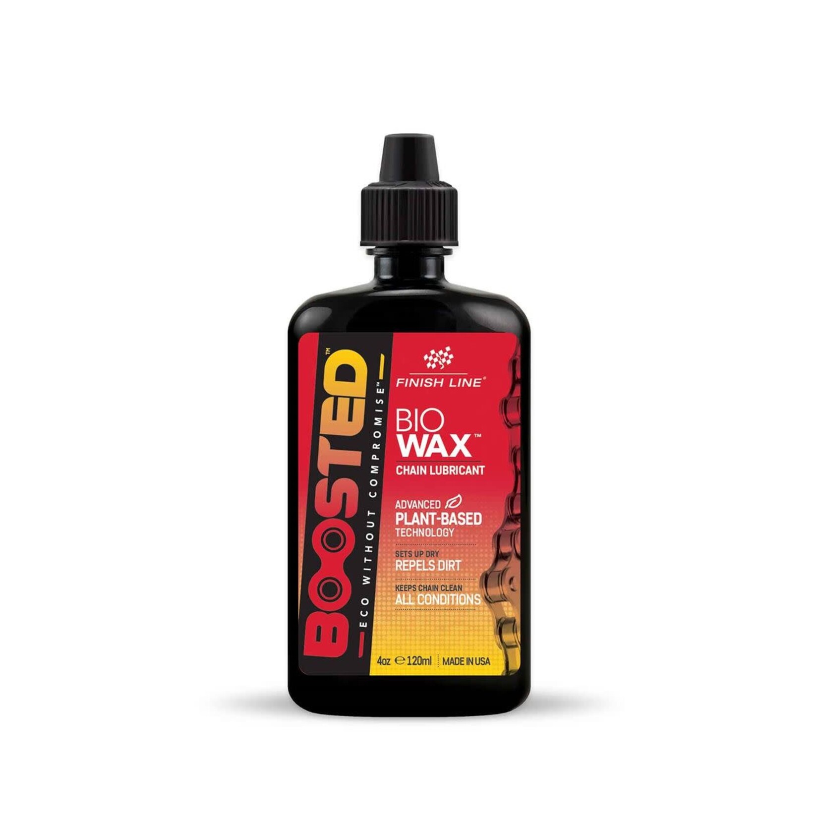 Finish Line BOOSTED Bio Wax Chain Lube (4oz)