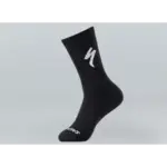 Specialized Copy of SOFT AIR TALL LOGO SOCK BLACK/WHITE Small