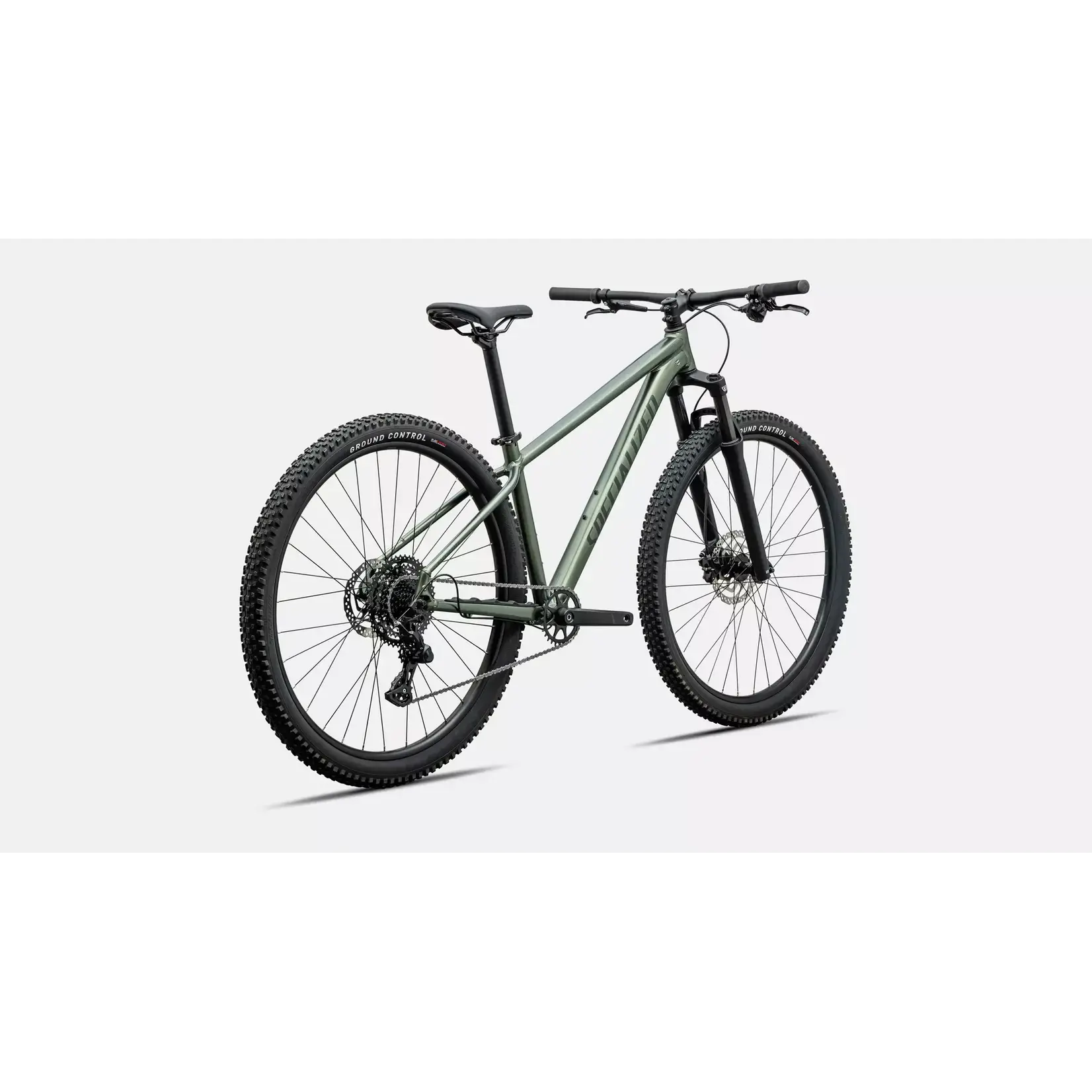 Specialized 2027 ROCKHOPPER SPORT 26" BOTTLE GREEN/OAK GREEN METALLIC XXS