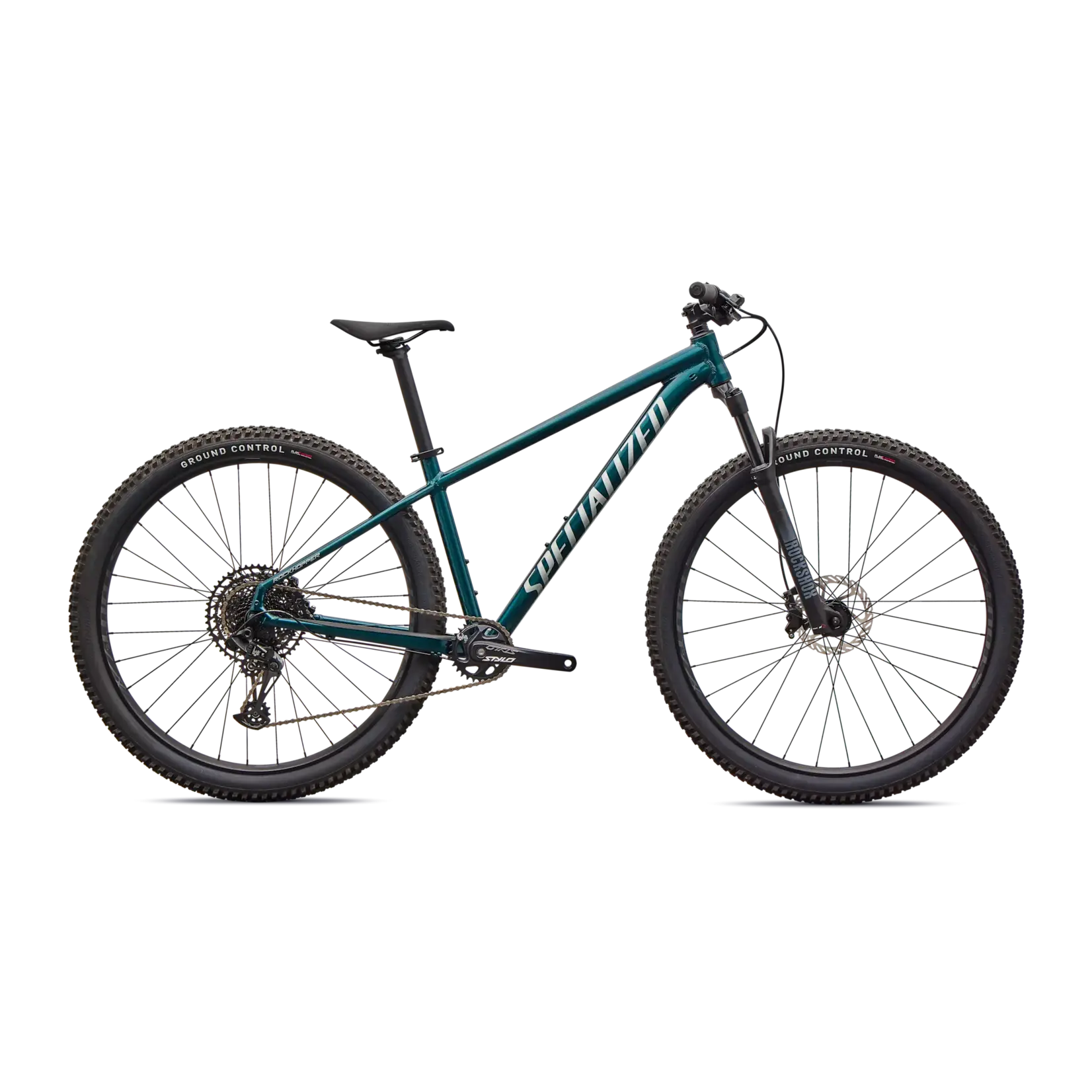 Specialized 2026 ROCKHOPPER EXPERT 27.5" EMERALD METALLIC/SHADOW SILVER Medium