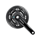 Shimano FC-M311 FRONT CRANKSET 175mm 42-32-22 BLACK w/CG