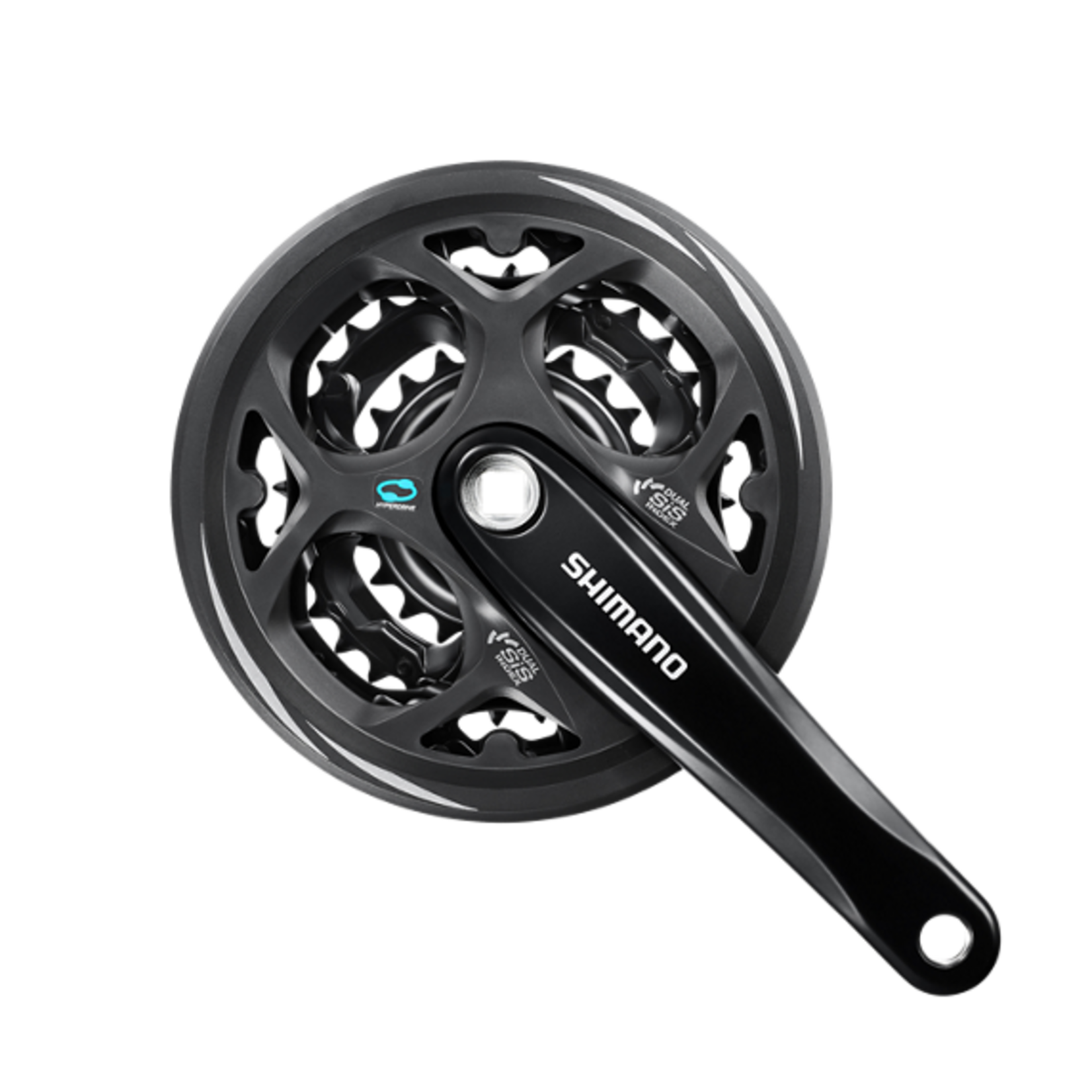 Shimano FC-M311 FRONT CRANKSET 175mm 42-32-22 BLACK w/CG