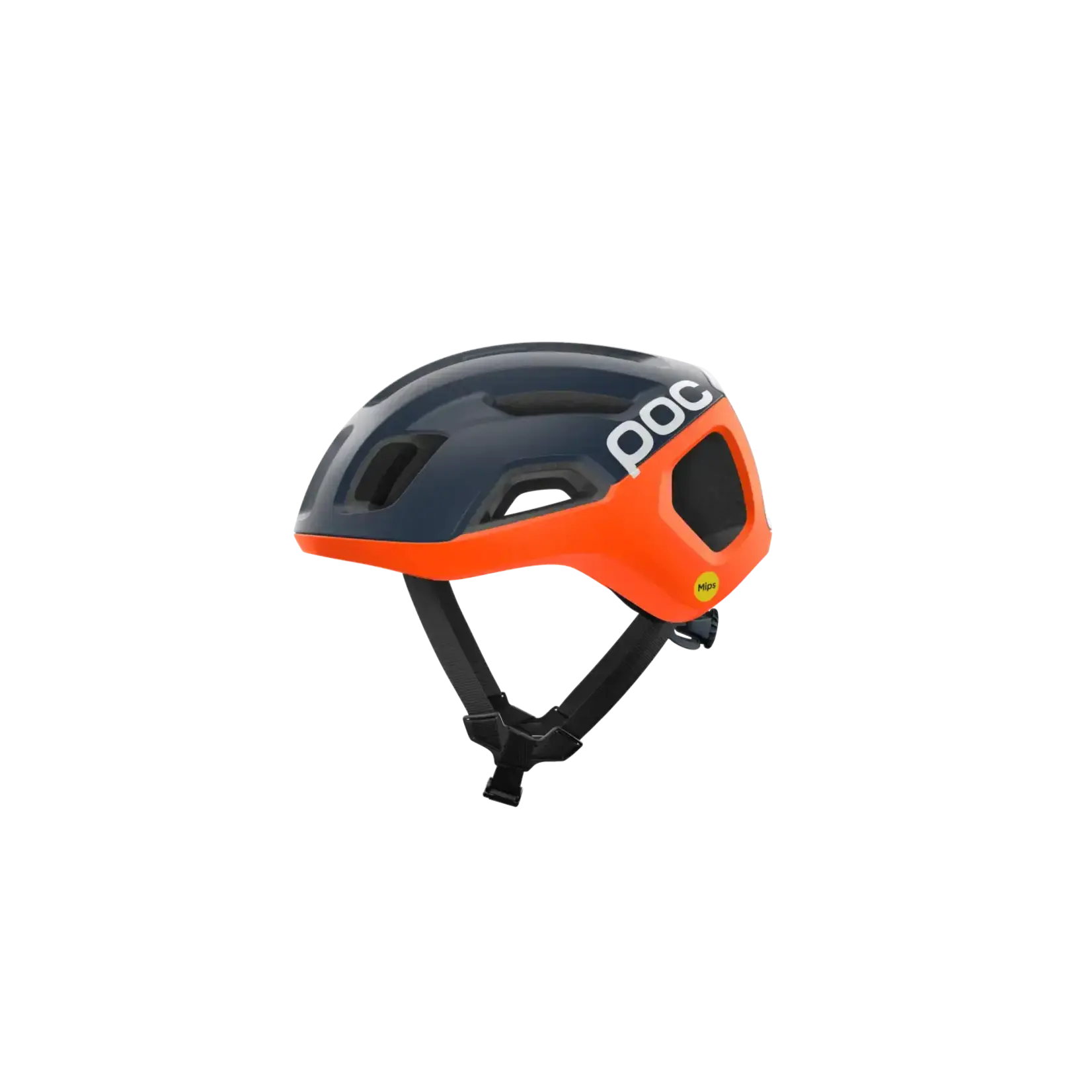 POC Ventral AIR MIPS Apatite Navy Matt/Fluro Orange Large