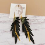 This Ilk Boucles d’oreilles - Parrot-Moss Vert