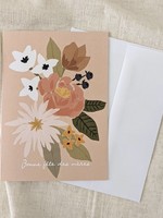 Mimi&August Carte de souhaits - Bouquet de fleurs