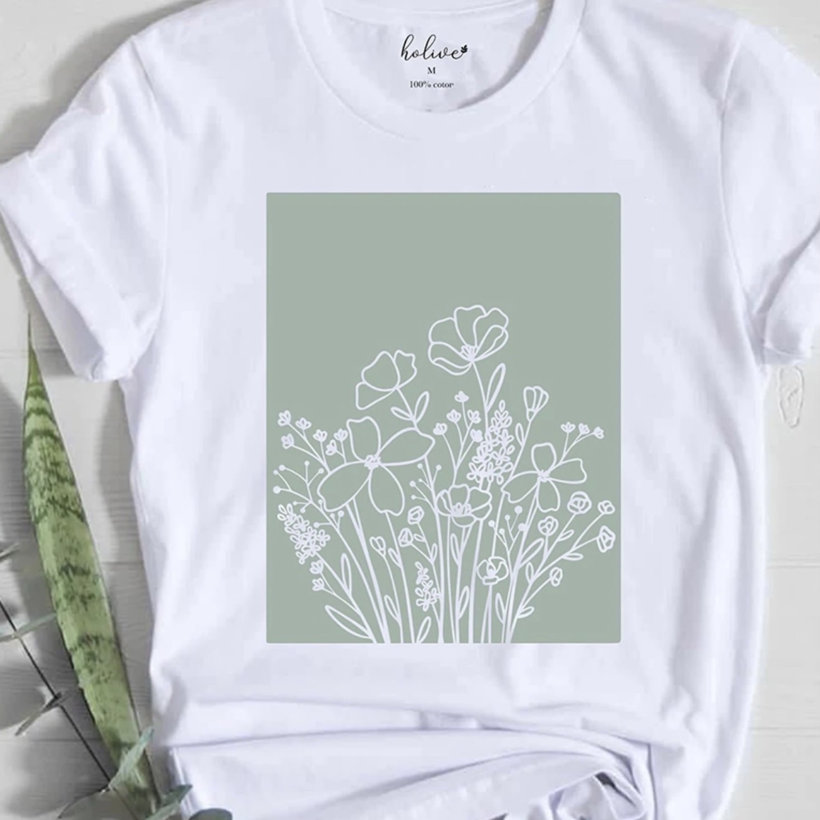 Holive atelier T-shirt Fleurs sauvages