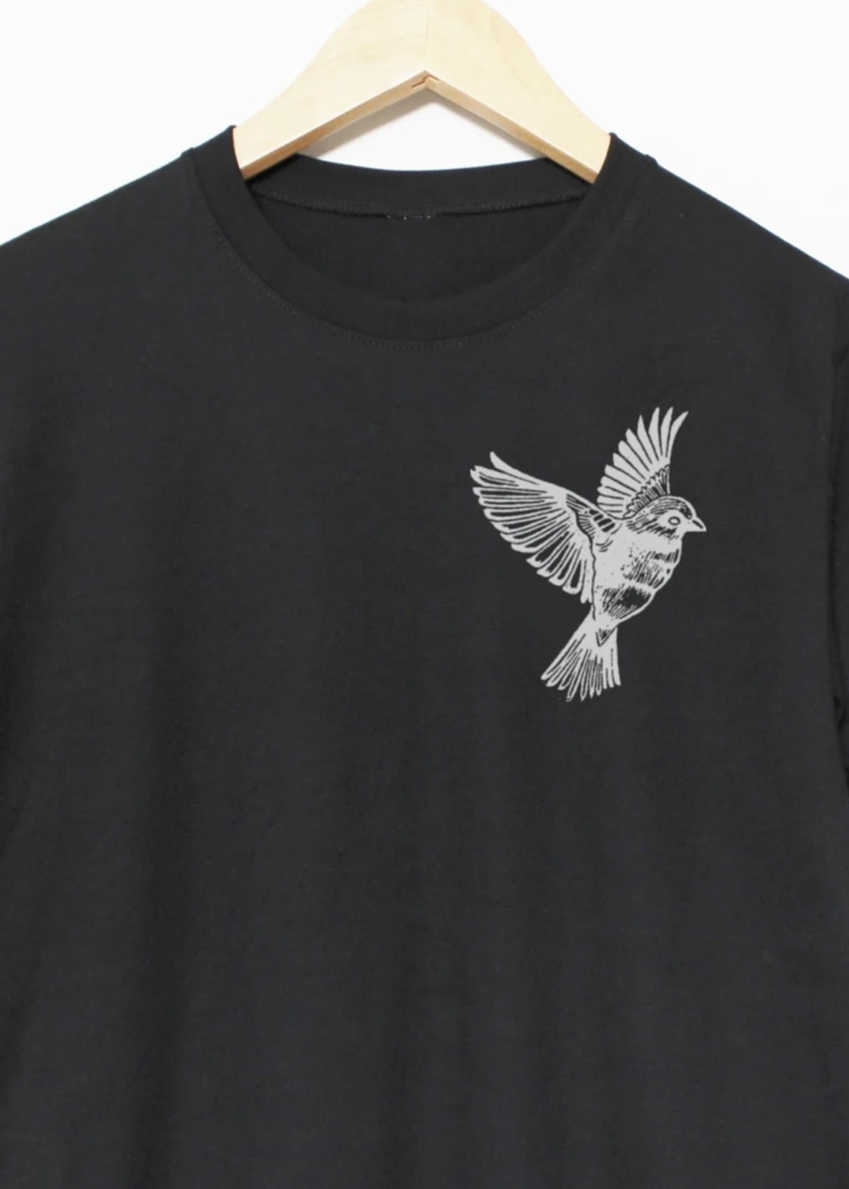 M.E. image T-shirt Oiseau