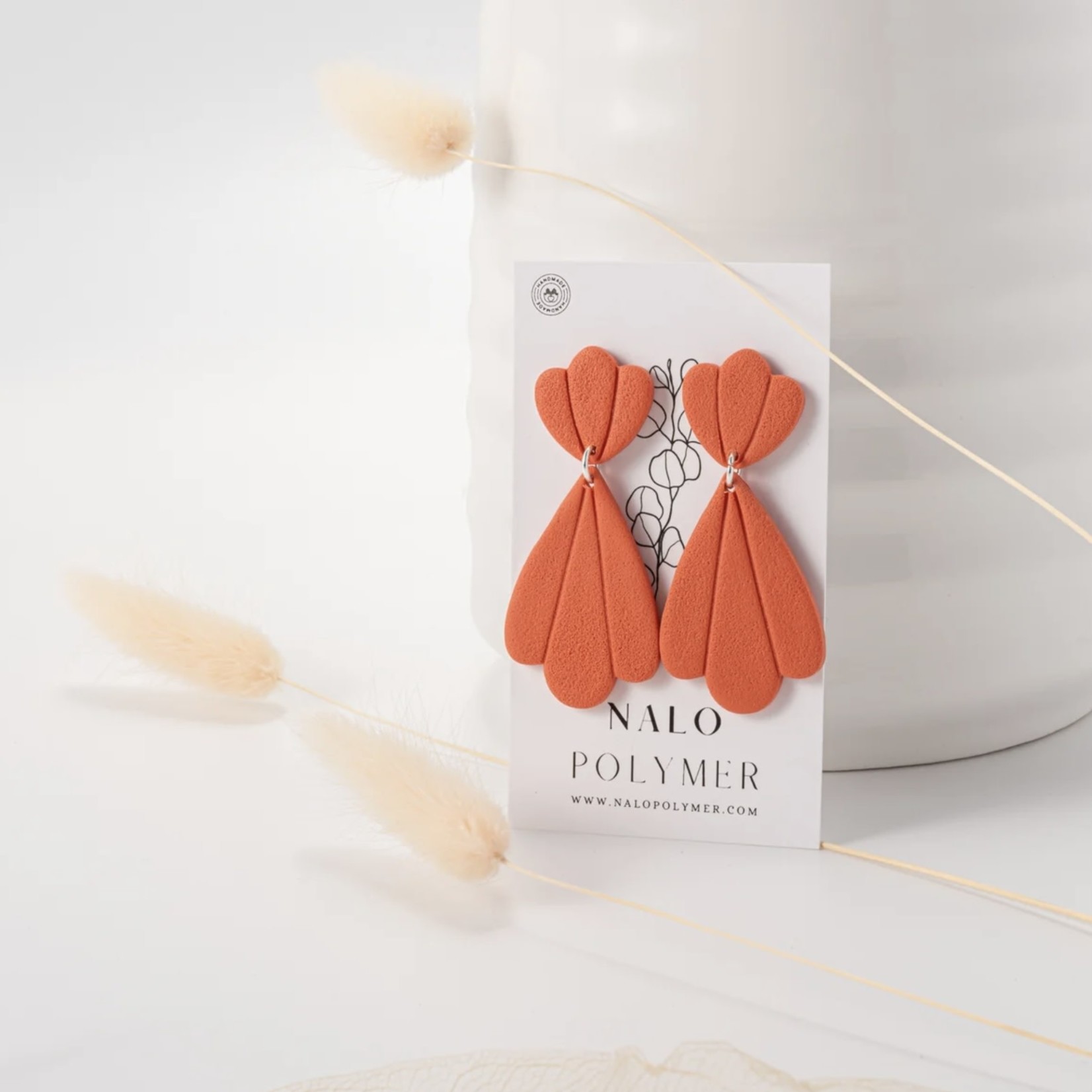 Nalo Polymer Boucles d’oreilles - Lily (couleurs variées)