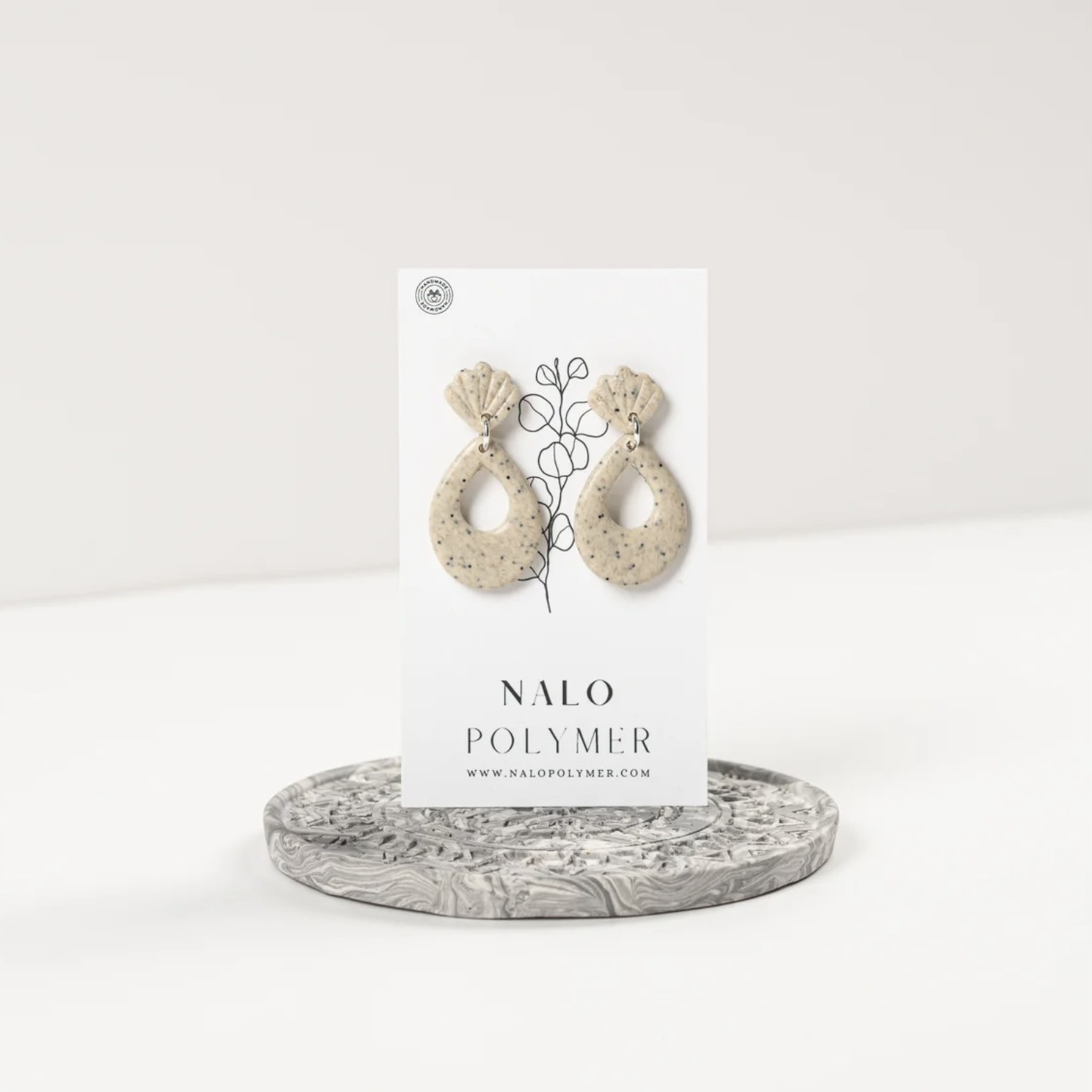 Nalo Polymer Boucles d’oreilles - Coquillages (couleurs variées)