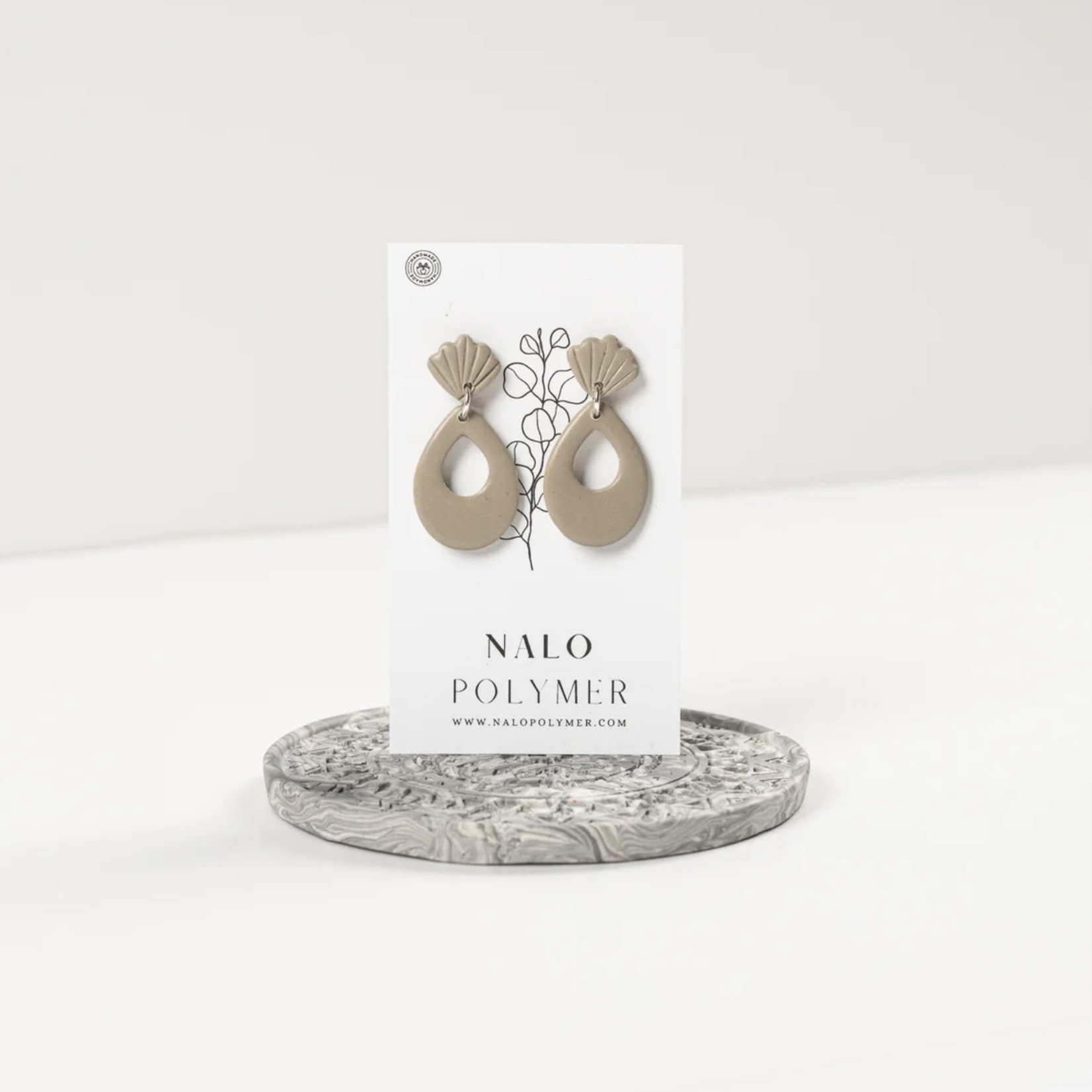 Nalo Polymer Boucles d’oreilles - Coquillages (couleurs variées)