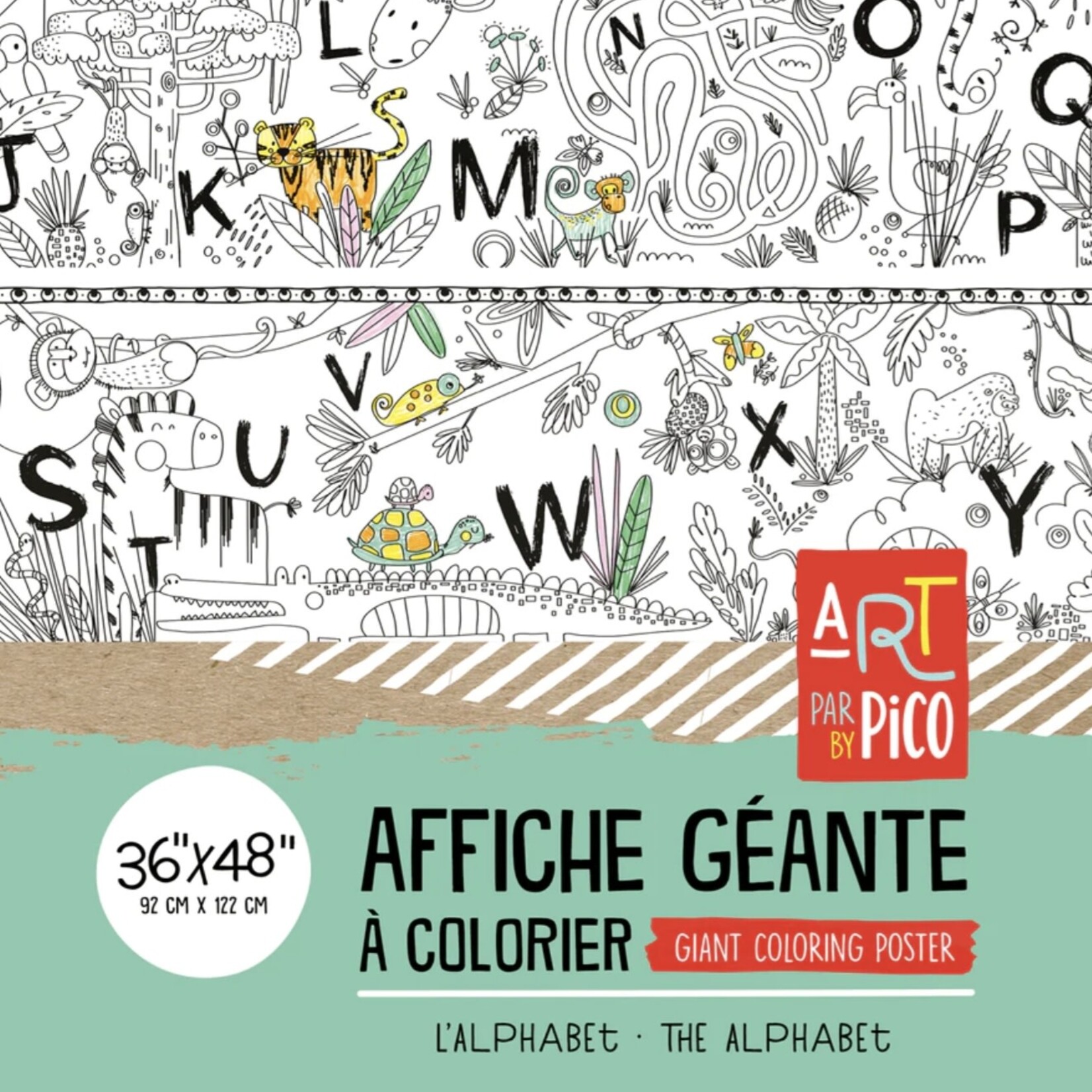 Coloriage - Posters / Affiches Géantes à Colorier – PiCO Tatoo