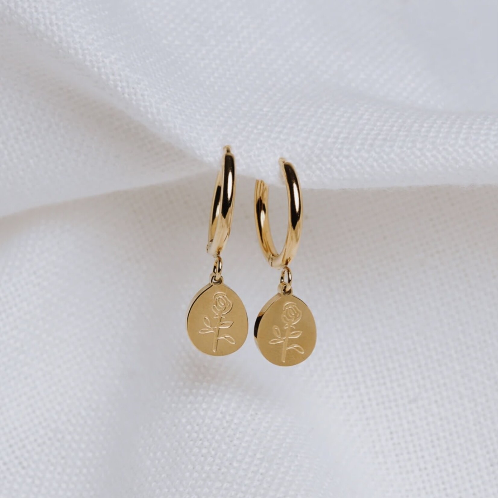 Neuf Vingt Cinq Boucles d'oreilles - Roses