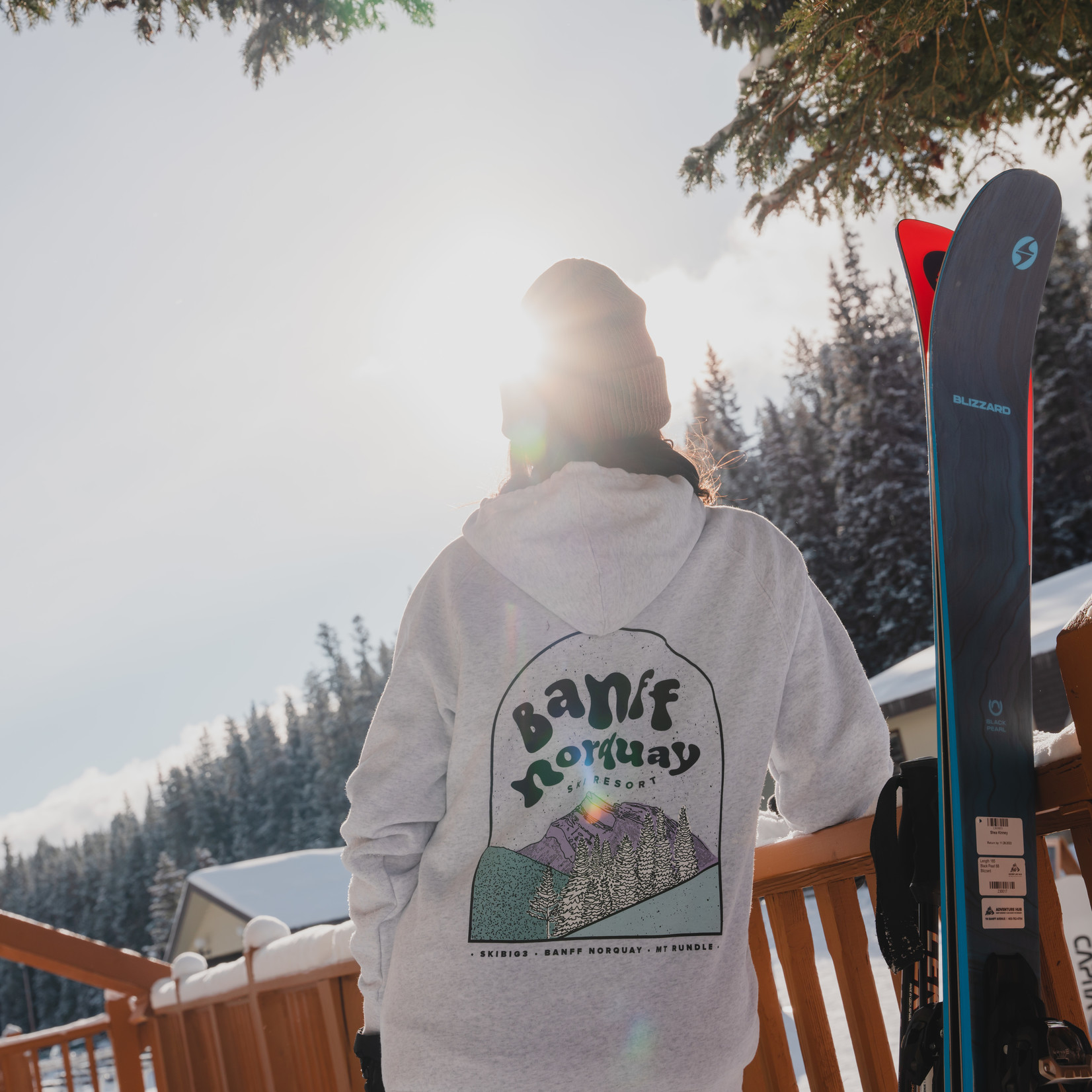 SkiBig3 SkiBig3 Mt Norquay Hoodie