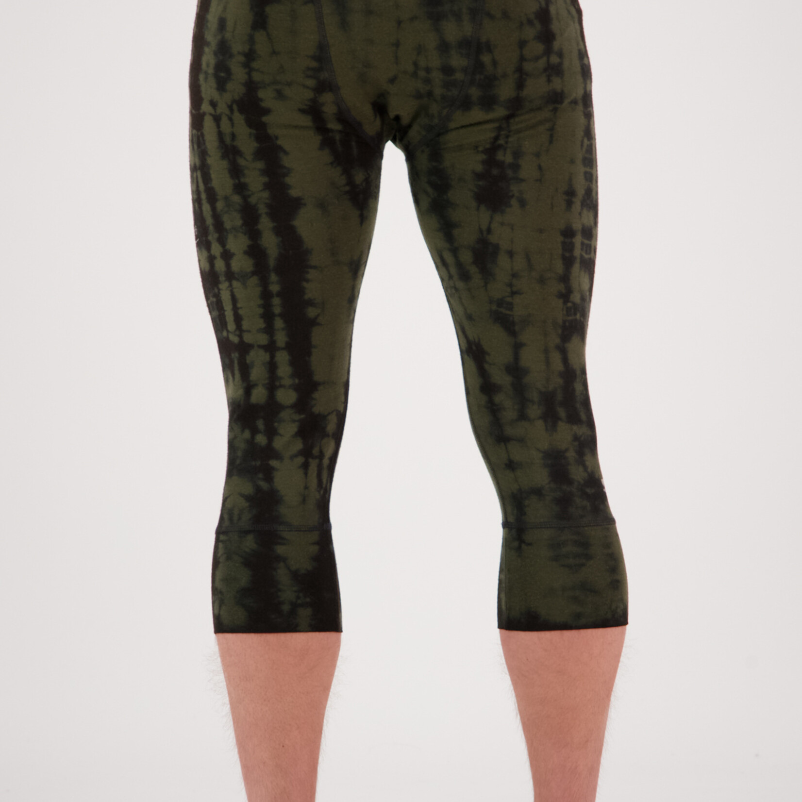 Mons Royale Cascade Merino Flex 3/4 Leggings - black