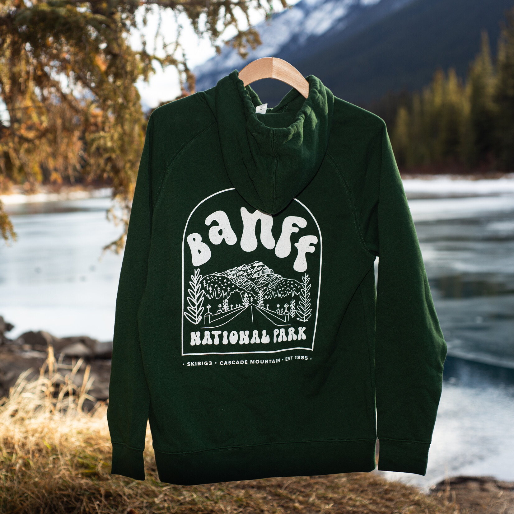 SkiBig3 SkiBig3 Cascade Mountain Hoodie