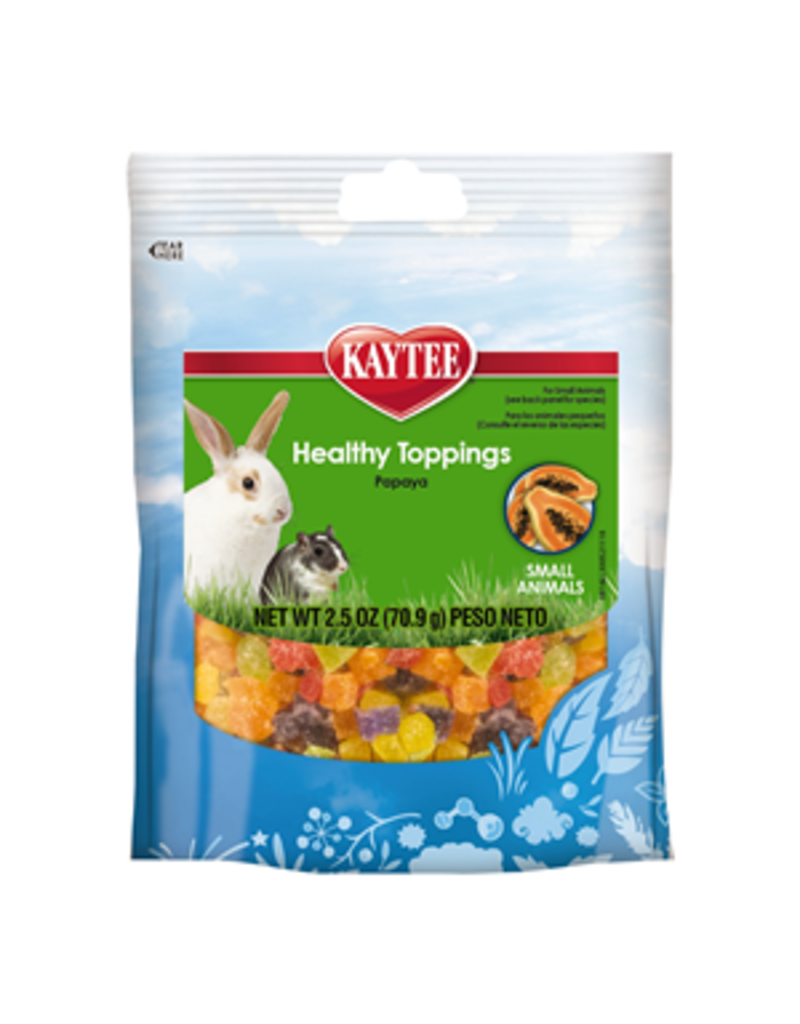 Kaytee Kaytee Healthy Toppings Papaya Treat For Small Animals 2.5 OZ