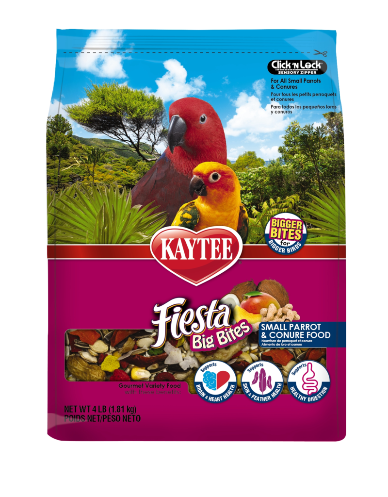 Kaytee Kaytee Fiesta Big Bites Parrot And Conure Food