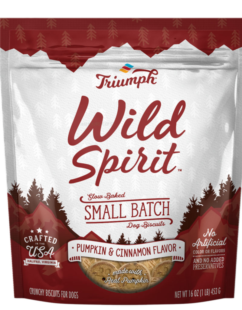 Triumph Triumph Wild Spirit Bisc Pumpkin And Cinnamon 16Oz