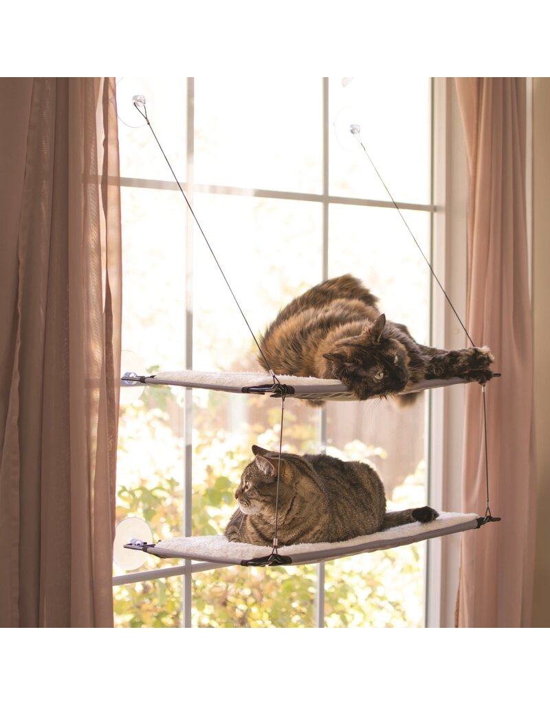 K&H Manufacturing K&H Window Lounger Kitty Sill Double