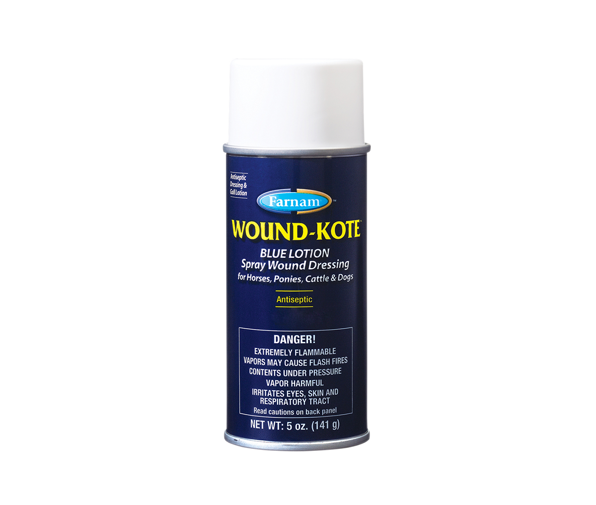 Wound Kote Blue Lotion Spray Wound Dressing 5 oz Noah's Ark