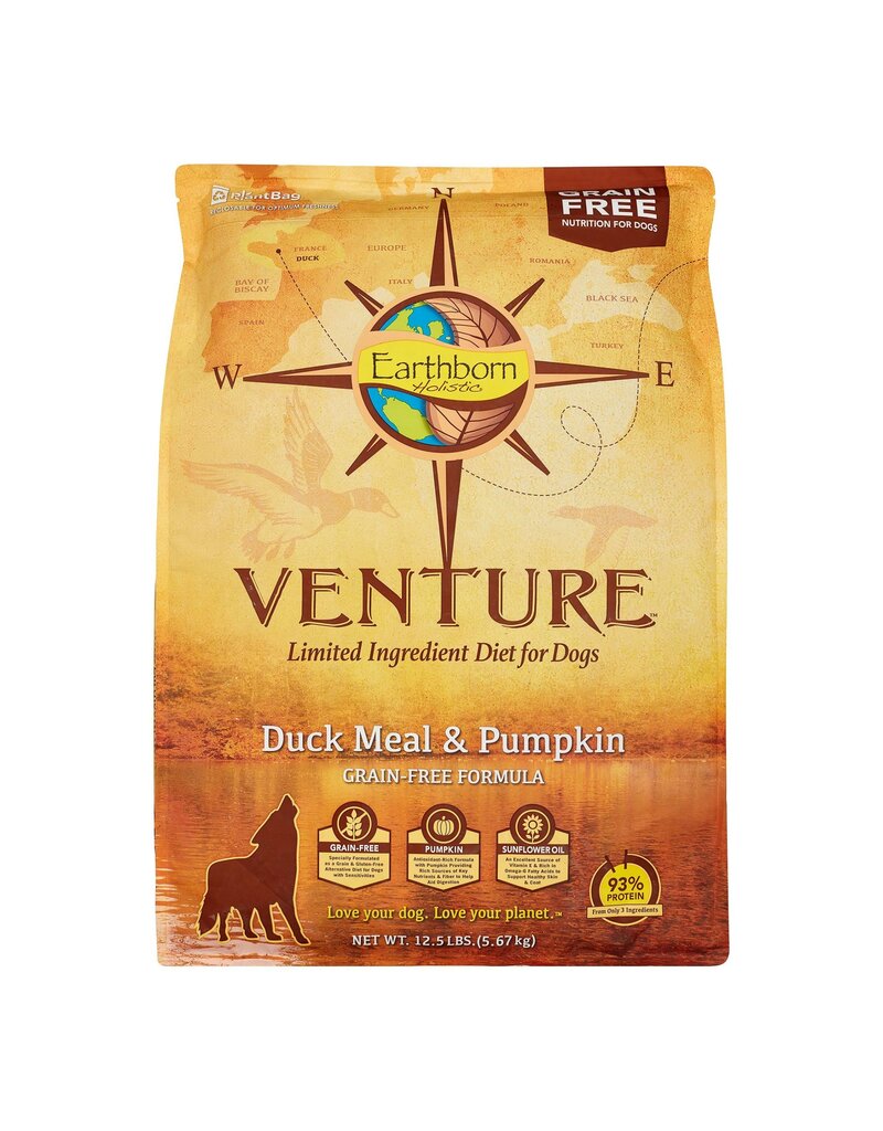 Earthborn Holistic Venture Duck Meal And Pumpkin Noah's Ark