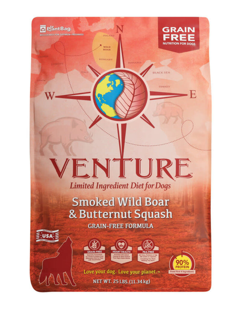 Earthborn Holistic Venture Smoked Wild Boar And Butternut Squash Noah's Ark