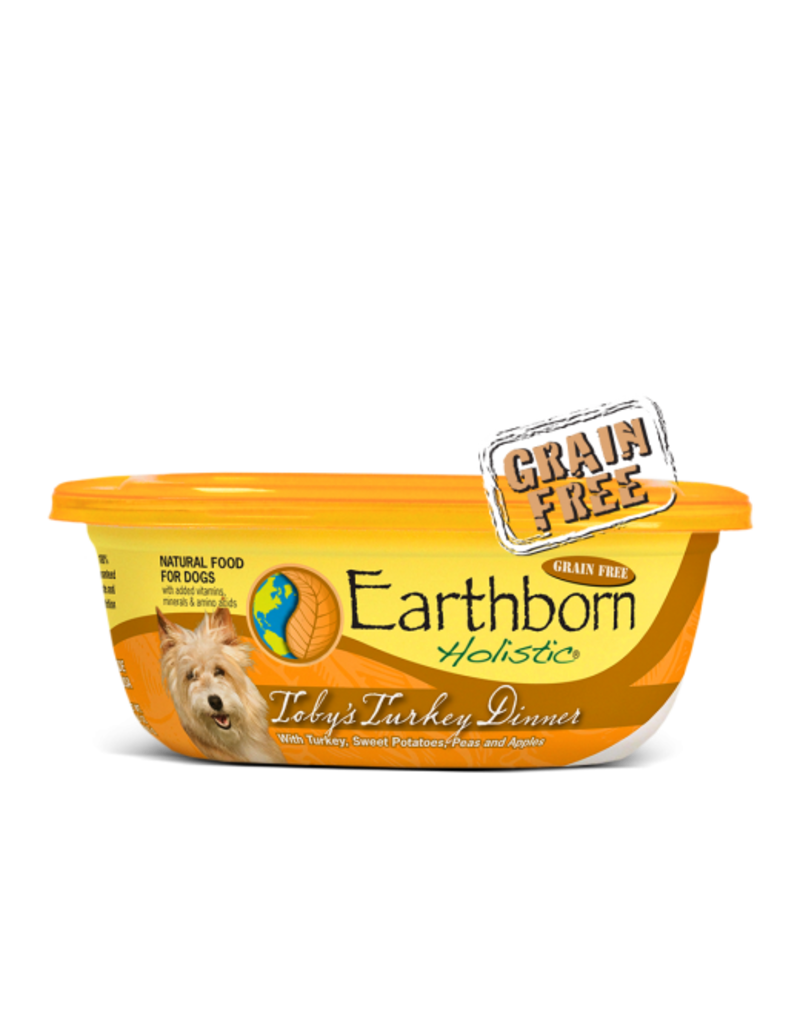 Earthborn Holistic Earthborn Holistic Toby's Turkey Dinner Moist Dog Food Tubs 8oz tub