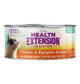 Health Extension Health Extension Grain Free Chicken & Pumpkin In Savory Sauce Canned Cat Food 2.8 oz   can