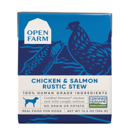 Open Farm Open Farm Chicken & Salmon Rustic Stew Wet Dog Food 12.5oz carton