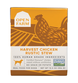 Open Farm Open Farm Harvest Chicken Rustic Stew Wet Dog Food 12.5oz carton