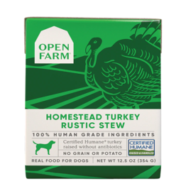 Open Farm Open Farm Rustic Stew Homestead Turkey Wet Dog Food 12.5oz   carton