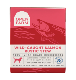 Open Farm Open Farm Rustic Stew Wild-Caught Salmon Wet Dog Food 12.5oz   carton