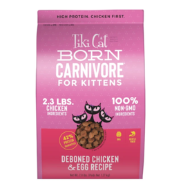 Tiki Pet Tiki Cat Born Carnivore Kitten Chicken and Egg 2.8 lb