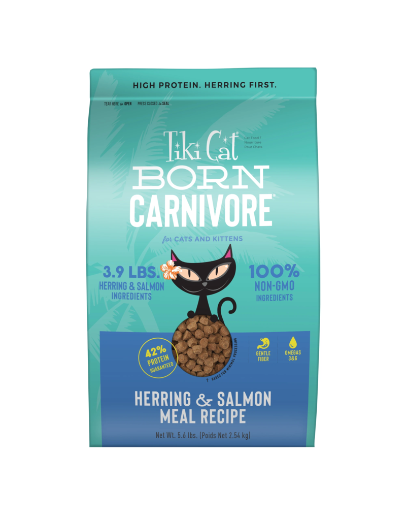 Tiki Pet Tiki Cat Born Carnivore Herring /Salmon Cat Food