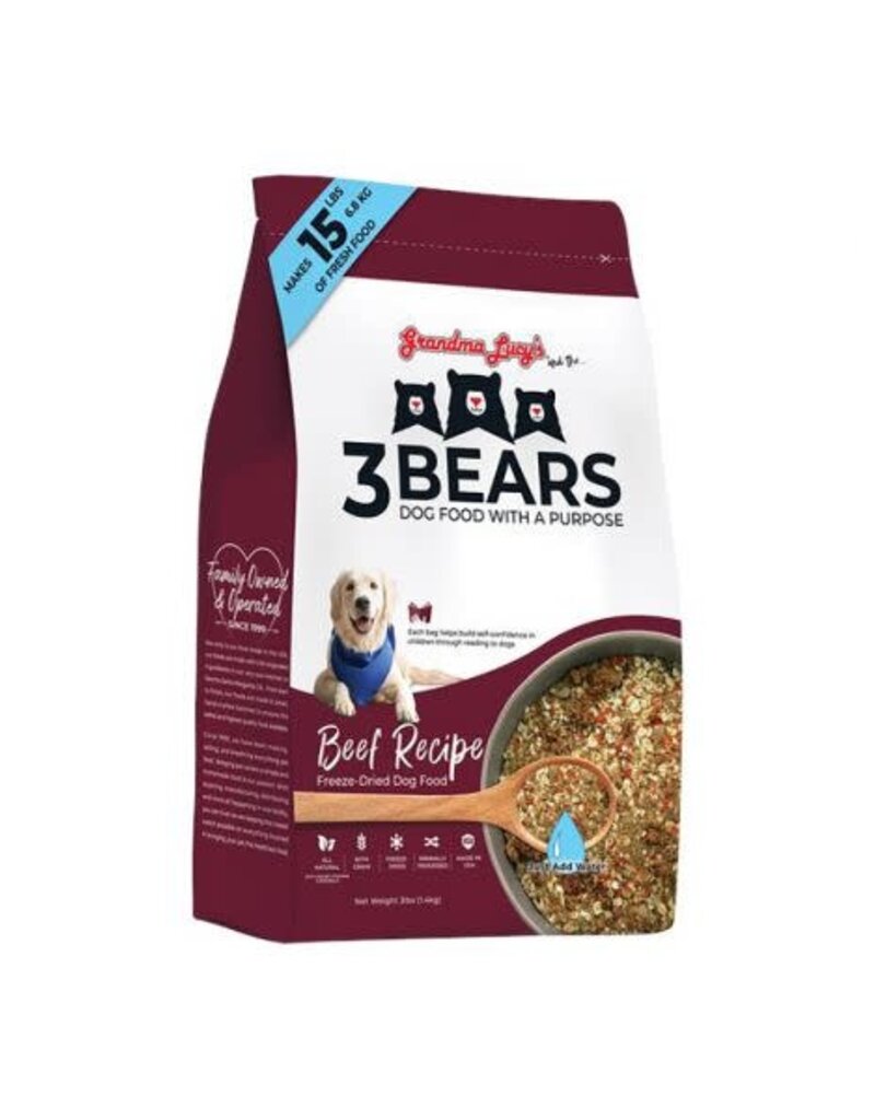 Grandma Lucys Grandma Lucy's 3 Bears Beef Dog Food