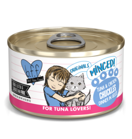 Weruva BFF Tuna And Chicken Chuckles Canned Cat Food in gelee 5.5oz can