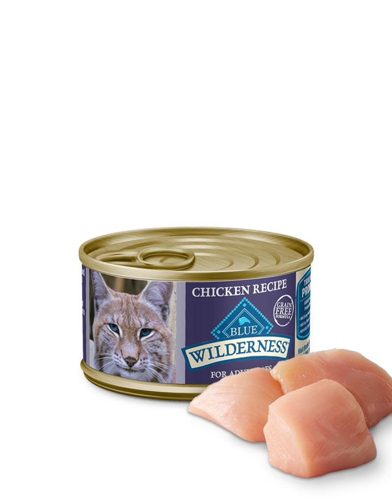 Blue Buffalo Blue Buffalo Wilderness Chicken Canned Cat Food 5.5oz can