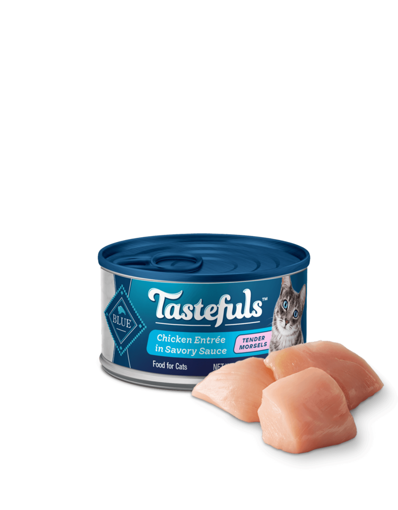 Blue Buffalo Blue Buffalo Tastefuls Adult Cat Chicken Entree In Gravy Flaked 5.5 Oz