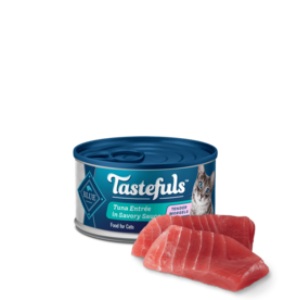 Blue Buffalo Blue Buffalo Tastefuls Adult Cat Tuna Entree In Gravy Flaked 5.5 Oz