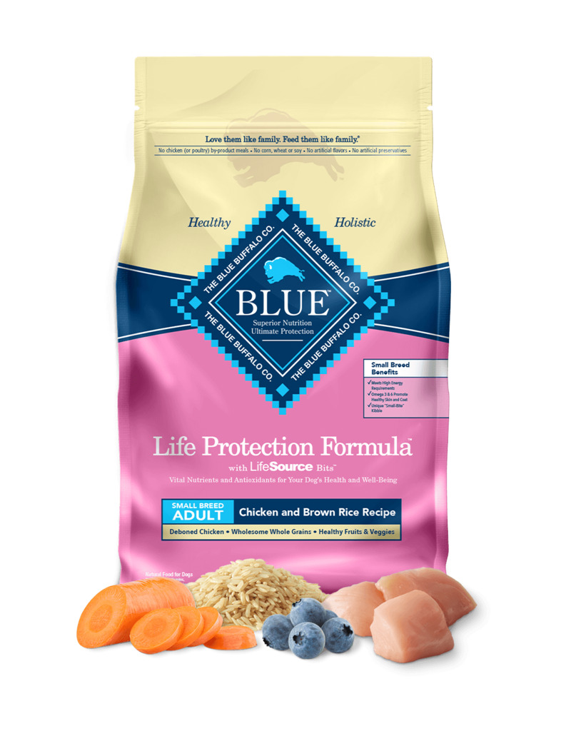 Blue Buffalo Blue Buffalo Life Protection Formula Small Breed Adult Chicken & Brown Rice Dry Dog Food 5lb