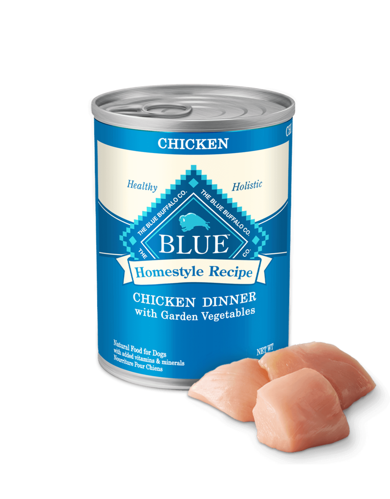 Blue Buffalo Blue Buffalo Homestyle Recipe Chicken Dinner Canned Dog Food 12.5 oz   can