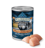Blue Buffalo Blue Buffalo Wilderness Wolf Creek Stew Chunky Chicken Stew Canned Dog 12.5 oz   can