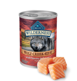 Blue Buffalo Blue Buffalo Wilderness Wolf Creek Stew Savory Salmon Canned Dog 12.5 oz   can