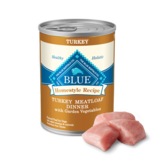Blue Buffalo Blue Buffalo Homestyle Recipe Turkey Meatloaf Dinner Dog Food 12.5 oz can