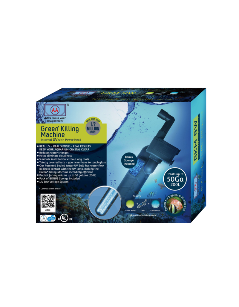 AA Aquarium AA Aquarium Green Killing Machine Internal Uv Sterilizer Kit