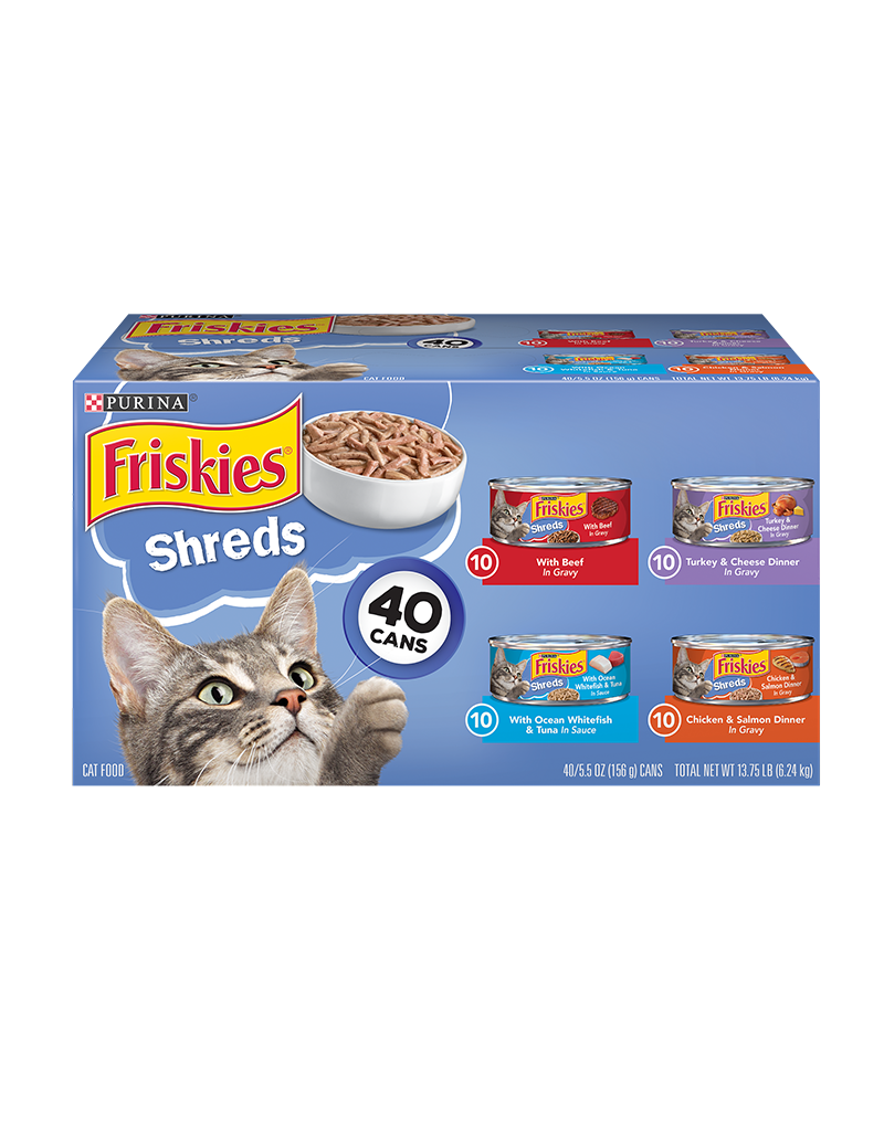 Friskies Friskies Shreds Variety Pack Canned Cat Food